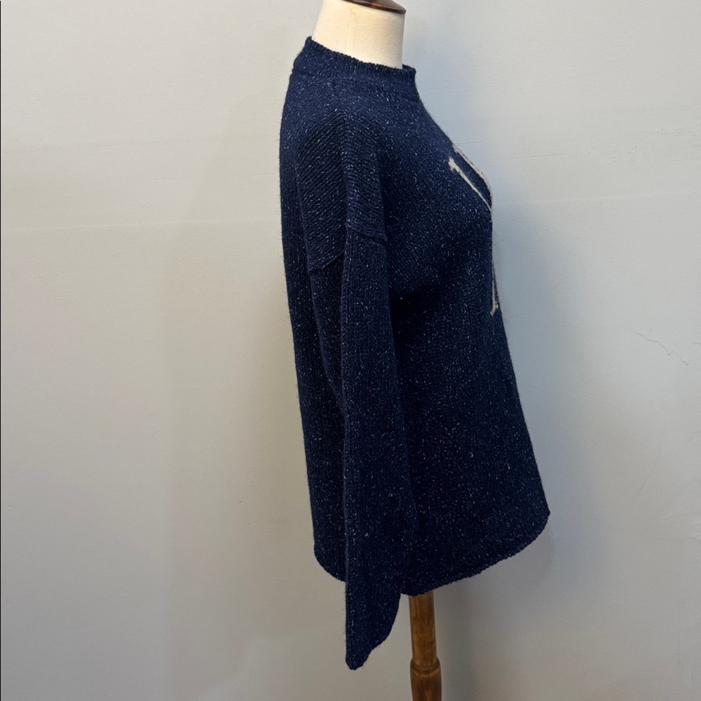 Harry Potter Universal Studios wool and silk blend knit “H” sweater sz M - Picture 7 of 10